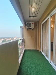 Balcony Image of 1098 Sq.ft 2 BHK Apartment / Flat for rent in Bhartiya Nikoo Homes, Kannuru Bengaluru for Rs. 50000