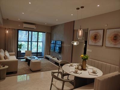Living Room Image of 742 Sq.ft 2 BHK Apartment / Flat for sale in Birla Taranya Phase 1, Kalwa Thane for Rs. 14900000