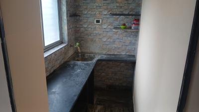 Kitchen Image of 550 Sq.ft 1 BHK Apartment / Flat for rent in Keshtopur Kolkata for Rs. 9000