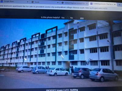 Image of 1062 Sq.ft 3 BHK Apartment / Flat for sale in Provident Cosmo City, Kelambakkam, Chennai for Rs. 4000000