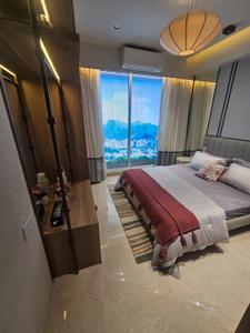 Bedroom Image of 700 Sq.ft 2 BHK Apartment / Flat for sale in Vakratunda Anantaraa Tower 1, Thane West Thane for Rs. 12500000
