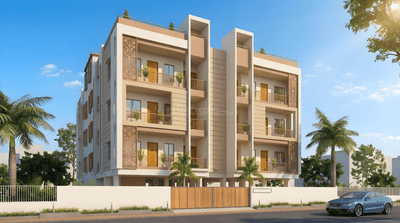 Image of 1084 Sq.ft 2 BHK Apartment / Flat for sale in Asha Homes, Danapur, Patna for Rs. 6504000