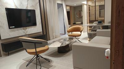 Living Room Image of 1250 Sq.ft 3 BHK Apartment / Flat for sale in Excellaa Virtu, Pimple Nilakh Pune for Rs. 12800000