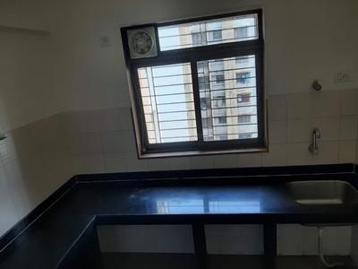 Kitchen Image of 585 Sq.ft 1 BHK Apartment / Flat for rent in Lodha Casa Bella, Usarghar Thane for Rs. 11000