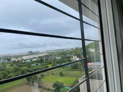 Balcony Image of 650 Sq.ft 1 BHK Apartment / Flat for rent in VTP Leonara Building G, Mahalunge Pune for Rs. 21000