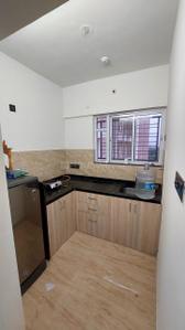 Kitchen Image of 600 Sq.ft 1 BHK Apartment / Flat for rent in KUL VTP Cygnus Nation R1, Manjari Khurd Pune for Rs. 28000