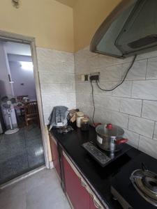 Kitchen Image of 850 Sq.ft 3 BHK Apartment / Flat for sale in Jadavpur Kolkata for Rs. 4800000