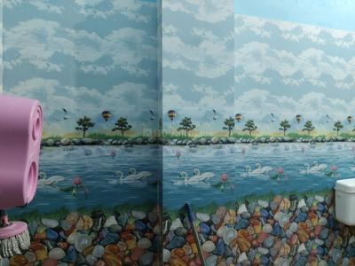 Bathroom Image of 1450 Sq.ft 4 BHK Independent House for rent in Jwalapur Haridwar for Rs. 15000