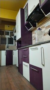 Kitchen Image of 1665 Sq.ft 3 BHK Apartment / Flat for rent in Rajwada Altitude Block 1, Saha Para Kolkata for Rs. 30000