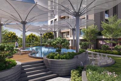 Image of 2062 Sq.ft 3 BHK Apartment / Flat for sale in Pal, Surat for Rs. 10100000