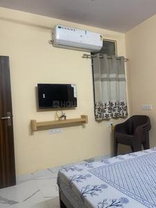Bedroom Image of 550 Sq.ft 1 BHK Apartment / Flat for rent in Malviya Nagar Jaipur for Rs. 22000