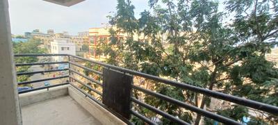 Balcony Image of 1040 Sq.ft 3 BHK Apartment / Flat for sale in Nagerbazar Kolkata for Rs. 5900000