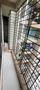 Balcony Image of 1150 Sq.ft 2 BHK Apartment / Flat for sale in Vishesh Balaji Symphony, Shilottar Raichur Navi Mumbai for Rs. 8500000