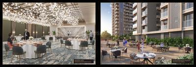 Balcony Image of 2300 Sq.ft 3 BHK Apartment / Flat for sale in Vesu Surat for Rs. 12650000