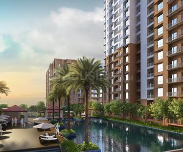 Image of 570 Sq.ft 2 BHK Apartment / Flat for sale in Godrej Seven, Joka, Kolkata for Rs. 5000000