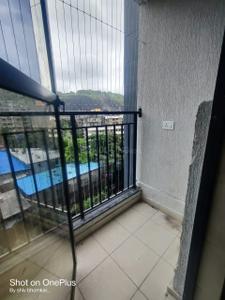 Balcony Image of 890 Sq.ft 2 BHK Apartment / Flat for sale in Godrej Urban Park, Powai Mumbai for Rs. 22500000