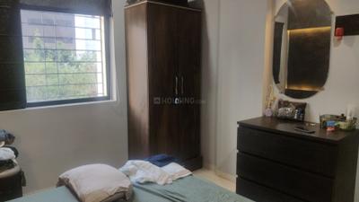 Bedroom Image of 610 Sq.ft 1 BHK Apartment / Flat for rent in ARK Viman Pearl, Viman Nagar Pune for Rs. 38000