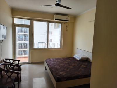 Bedroom Image of 409 Sq.ft 1 RK Apartment / Flat for rent in Habitech Panchtatva Phase 1, Noida Extension Greater Noida for Rs. 14000