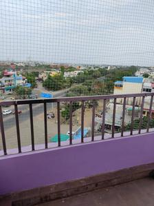 Balcony Image of 900 Sq.ft 3 BHK Apartment / Flat for rent in Ayodhya Bypass Bhopal for Rs. 14500