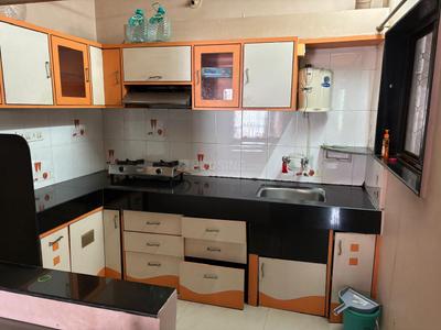 Kitchen Image of 650 Sq.ft 1 BHK Apartment / Flat for rent in Swaraj Homes Manmohan Park, Bibwewadi Pune for Rs. 23000