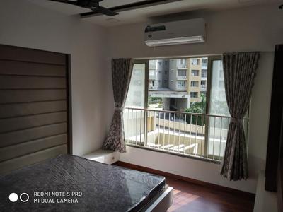 Bedroom Image of 1080 Sq.ft 2 BHK Apartment / Flat for rent in Adani The Meadows, Shantigram Ahmedabad for Rs. 35000
