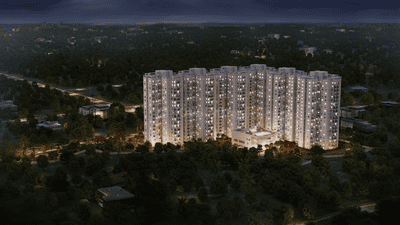 Image of 1280 Sq.ft 3 BHK Apartment / Flat for sale in Shriram 122 West, Mangadu, Chennai for Rs. 9100000