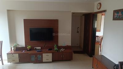 Living Room Image of 1000 Sq.ft 2 BHK Apartment / Flat for rent in Kanakia Eternity Friends CHS, Dharamveer Nagar Thane for Rs. 60000