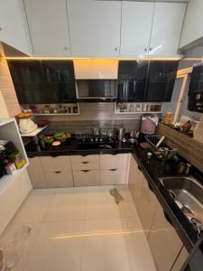Kitchen Image of 987 Sq.ft 2 BHK Apartment / Flat for rent in Sahyadri Shruberry, Moshi Pune for Rs. 20000