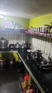 Kitchen Image of 250 Sq.ft 1 BHK Independent House for rent in Rajajipuram Lucknow for Rs. 8000