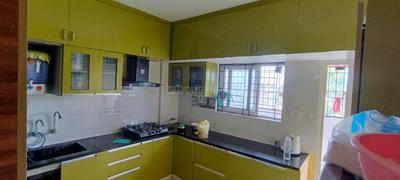 Kitchen Image of 1150 Sq.ft 2 BHK Apartment / Flat for sale in Sai Brindavanam, Annapurneshwari Nagar Bengaluru for Rs. 9500000