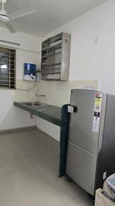 Kitchen Image of 450 Sq.ft 1 BHK Builder Floor for rent in Scheme No 114 Indore for Rs. 15000