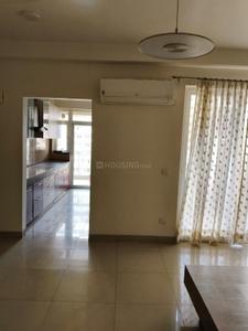 Hall Image of 1500 Sq.ft 3 BHK Apartment / Flat for rent in Emaar Palm Gardens, Sector 83 Gurgaon for Rs. 45000