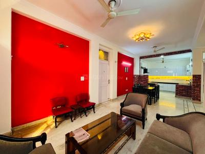 Hall Image of 1000 Sq.ft 2 BHK Builder Floor for rent in Malviya Nagar New Delhi for Rs. 65000
