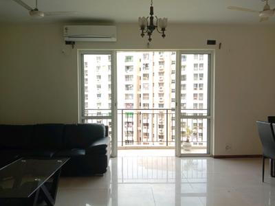Living Room Image of 1925 Sq.ft 3 BHK Apartment / Flat for rent in Unitech Uniworld City, New Town Kolkata for Rs. 60000