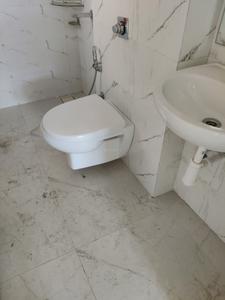 Common Bathroom Image of 810 Sq.ft 2 BHK Apartment / Flat for rent in Runwal Forest Tower 1 To 4, Kanjurmarg West Mumbai for Rs. 65000