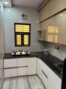 Kitchen Image of 500 Sq.ft 2 BHK Builder Floor for rent in Sector 17 Rohini New Delhi for Rs. 22000