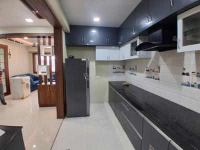 Kitchen Image of 1800 Sq.ft 3 BHK Apartment / Flat for rent in Bariatu Ranchi for Rs. 25000