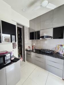 Kitchen Image of 1294 Sq.ft 2 BHK Apartment / Flat for sale in Milap Shree Sanidhya Flora, Shela Ahmedabad for Rs. 5900000