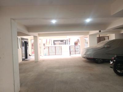 Car Garage Image of 1200 Sq.ft 2 BHK Apartment / Flat for rent in Mathikere Bengaluru for Rs. 26000