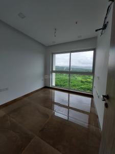 Bedroom Image of 1600 Sq.ft 3 BHK Apartment / Flat for rent in Aurum Q Residences, Ghansoli Navi Mumbai for Rs. 100000
