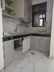 Kitchen Image of 900 Sq.ft 3 BHK Builder Floor for sale in Khanpur New Delhi for Rs. 5600000