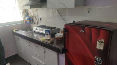 Kitchen Image of 369 Sq.ft 1 RK Studio for rent in DLF Capital Greens, Karampura New Delhi for Rs. 20000