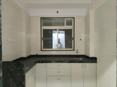 Kitchen Image of 583 Sq.ft 1 BHK Apartment / Flat for sale in Thakur Galaxy, Boisar Mumbai for Rs. 2300000