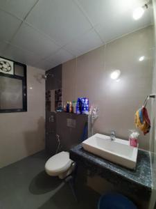 Bathroom Image of 1335 Sq.ft 2 BHK Apartment / Flat for sale in K Raheja T9 Chronos and T10 Supremus Phase 1 Of Raheja Reserve being Buildings T7 T8 T9 T10 in RV Premiere, Mohammed Wadi Pune for Rs. 8684300