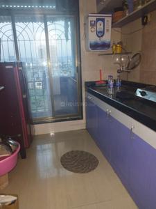Kitchen Image of 656 Sq.ft 1 BHK Apartment / Flat for sale in Kopar Khairane Navi Mumbai for Rs. 8400000