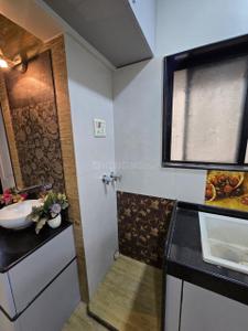Bathroom Image of 550 Sq.ft 1 BHK Apartment / Flat for rent in Hiranandani Gardens Lotus, Powai Mumbai for Rs. 20000