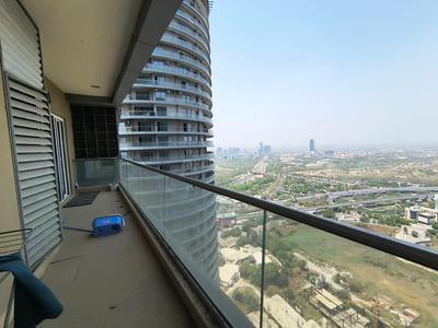 Balcony Image of 1380 Sq.ft 2 BHK Apartment / Flat for rent in Supertech Supernova, Sector 94 Noida for Rs. 60000