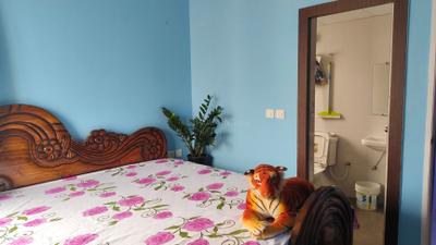 Bedroom Image of 900 Sq.ft 3 BHK Apartment / Flat for rent in Alcove New Kolkata Sangam, Serampore Hooghly for Rs. 30000