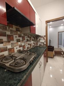 Kitchen Image of 1800 Sq.ft 3 BHK Builder Floor for rent in HUDA Plot Sector 42, Sector 42 Gurgaon for Rs. 50000