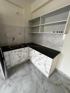 Kitchen Image of 600 Sq.ft 1 BHK Builder Floor for rent in Kartik Nagar Bengaluru for Rs. 19000